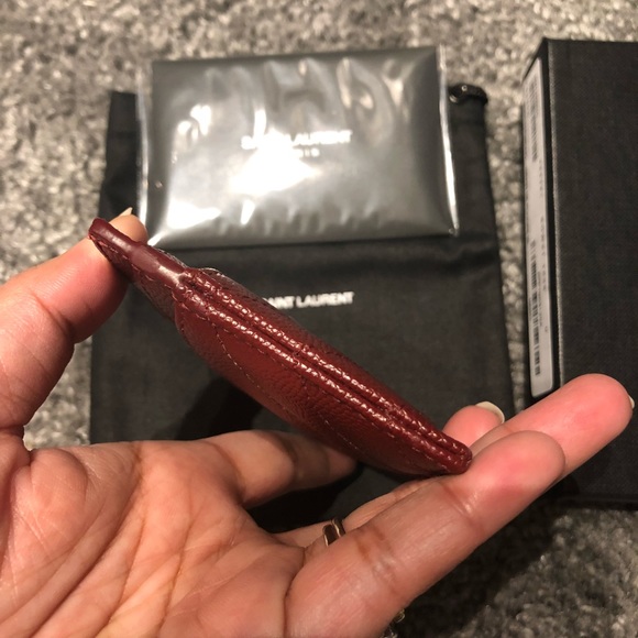 SOLD Ysl card holder - Picture 4 of 5